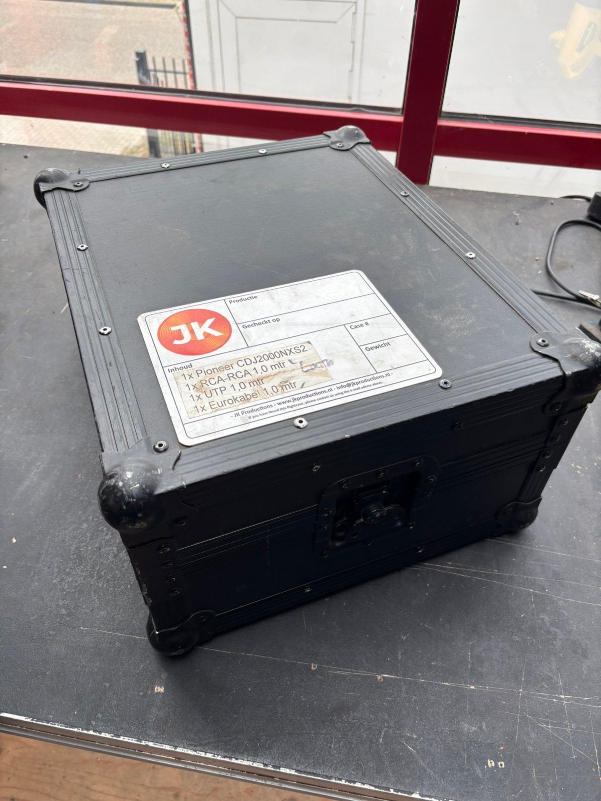 1x Flightcase Pioneer CDJ2000NXS2 Zwart, Gebruikt, Onbekend, Onbekend, Onbekend