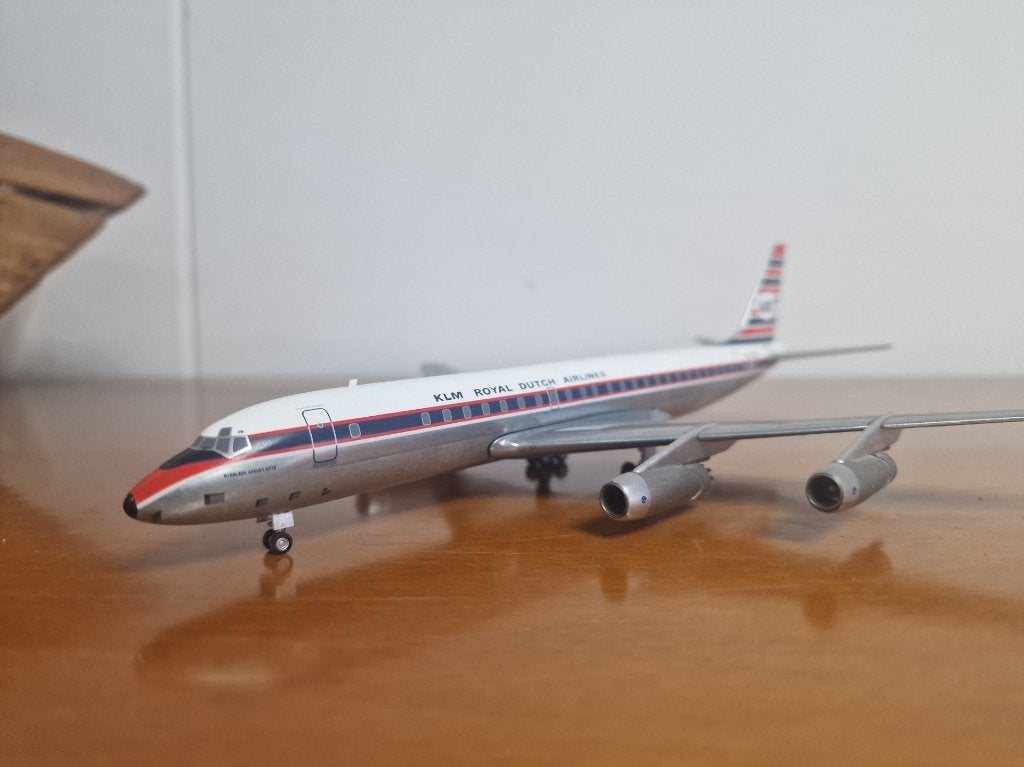 Aeroclassics - 1:200 - Douglas DC8-32 KLM / MAC - PH-DCD, Ophalen of Verzenden, Zo goed als nieuw, Schaalmodel