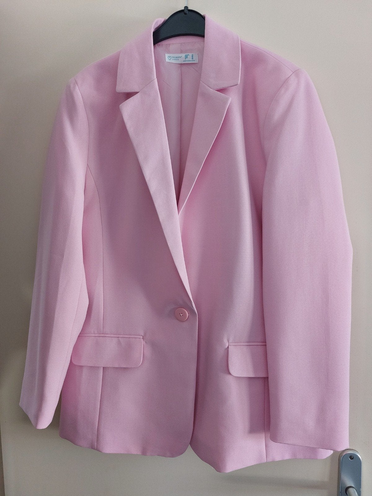 Roze Primark Blazer - Maat 42 (L), Maat 38/40 (M), Primark, Ophalen of Verzenden, Zo goed als nieuw