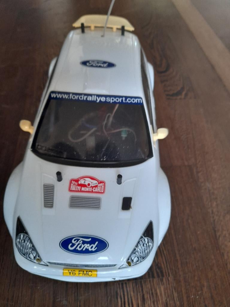 Tamiya ford focus rally tt-01, Hobby en Vrije tijd, Ophalen of Verzenden, Gebruikt, 1:9 t/m 1:12, Auto
