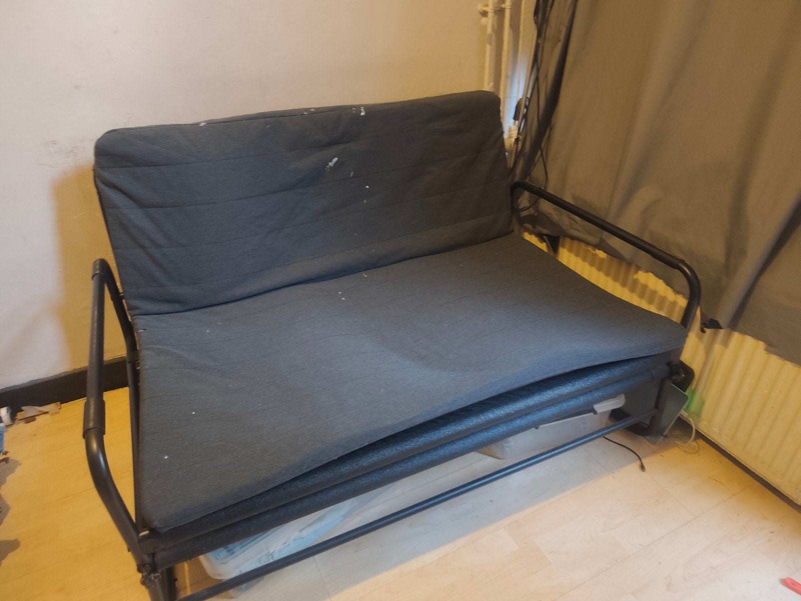 Ikea sofa bed, Ophalen, Gebruikt, Tweepersoons