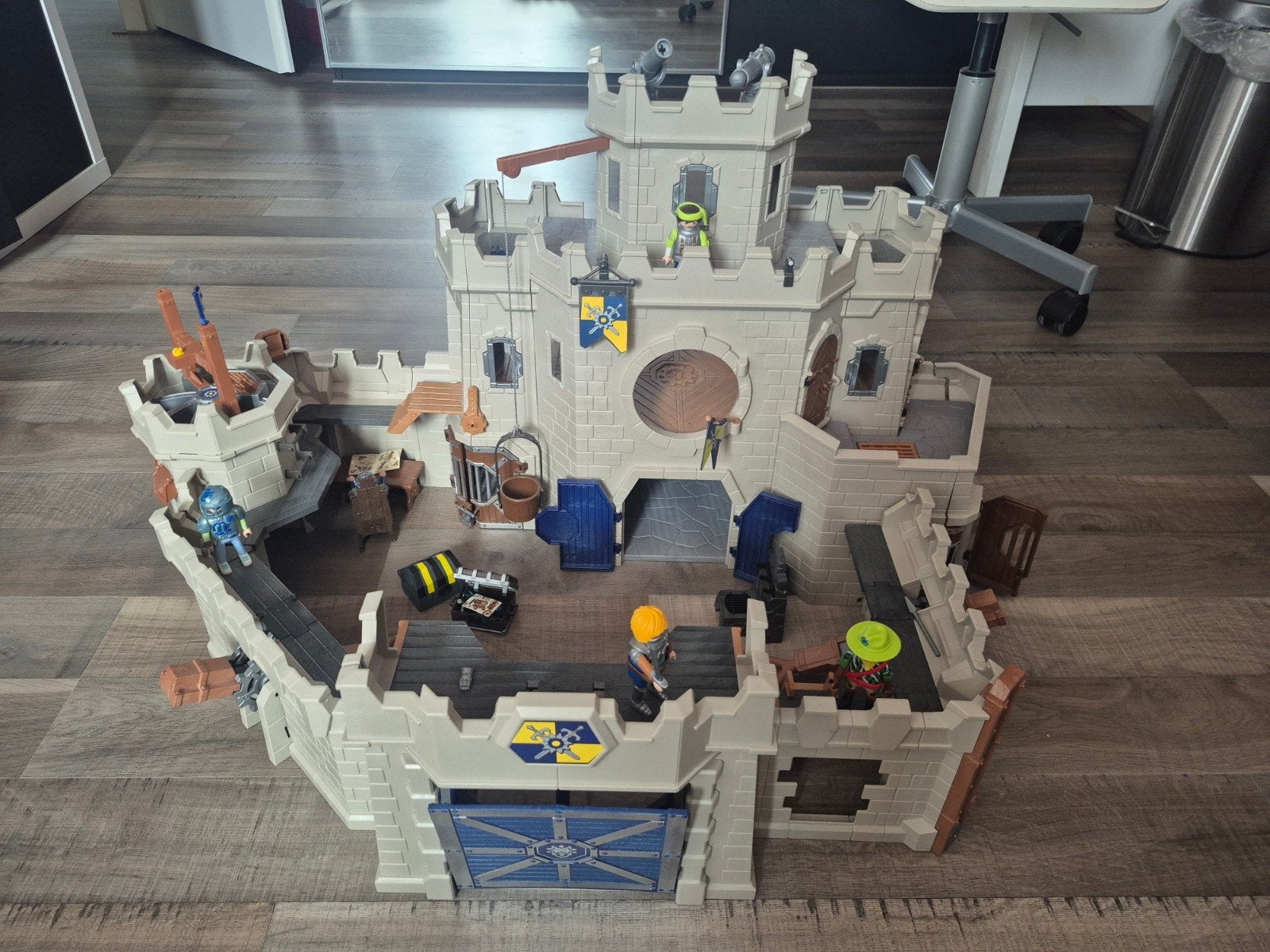 playmobil 70220 novelmore grote burgt, Gebruikt, Complete set, Ophalen of Verzenden, Kasteel/Fort