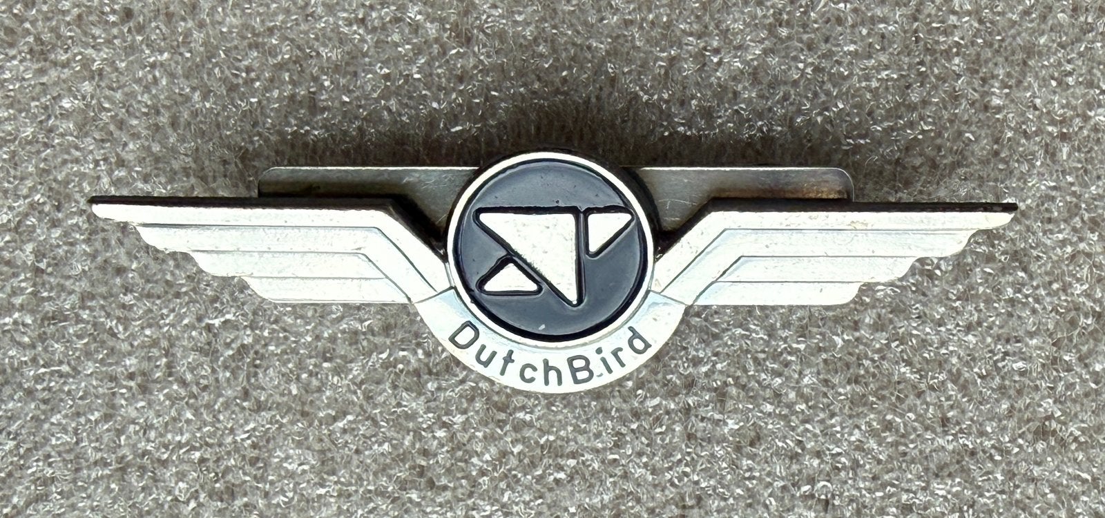 DutchBird pilot wing, vliegerwing, embleem, Ophalen of Verzenden, Gebruikt, Patch, Badge of Embleem