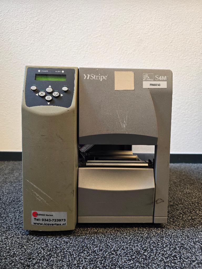 Zebra Printer | Zebra S4M | Label Printer | Defect, Computers en Software, Labelprinters, Ophalen of Verzenden, Niet werkend