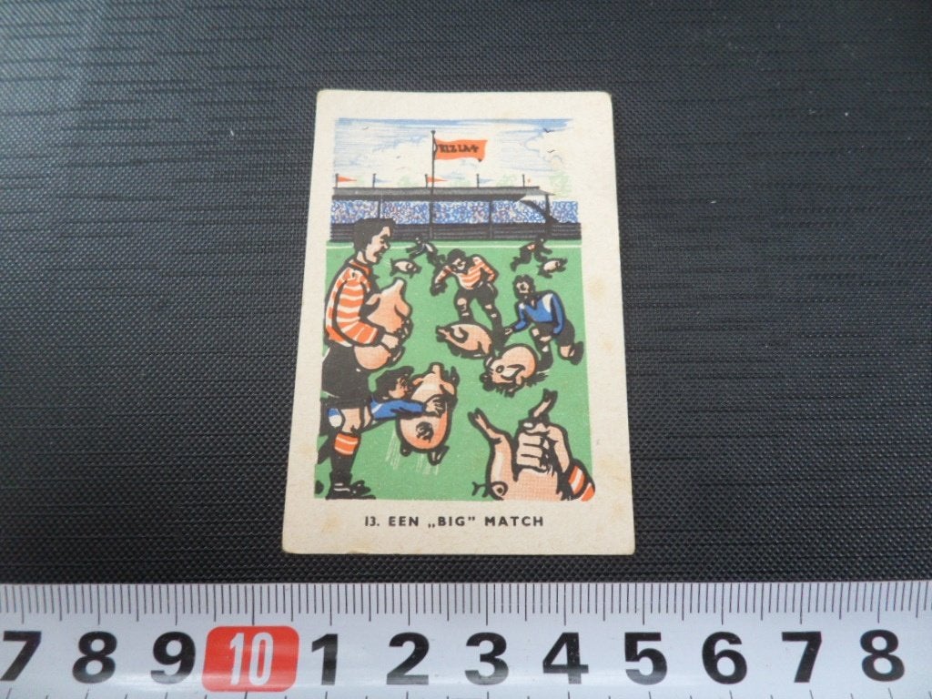 sticker plaatje strip voetbal spreekwoord RIZLA #13, Ophalen of Verzenden, Zo goed als nieuw