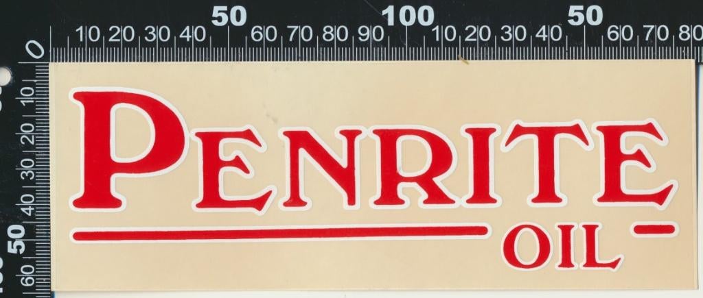 Sticker: Penrite Oil (2), Ophalen of Verzenden, Zo goed als nieuw, Auto of Motor