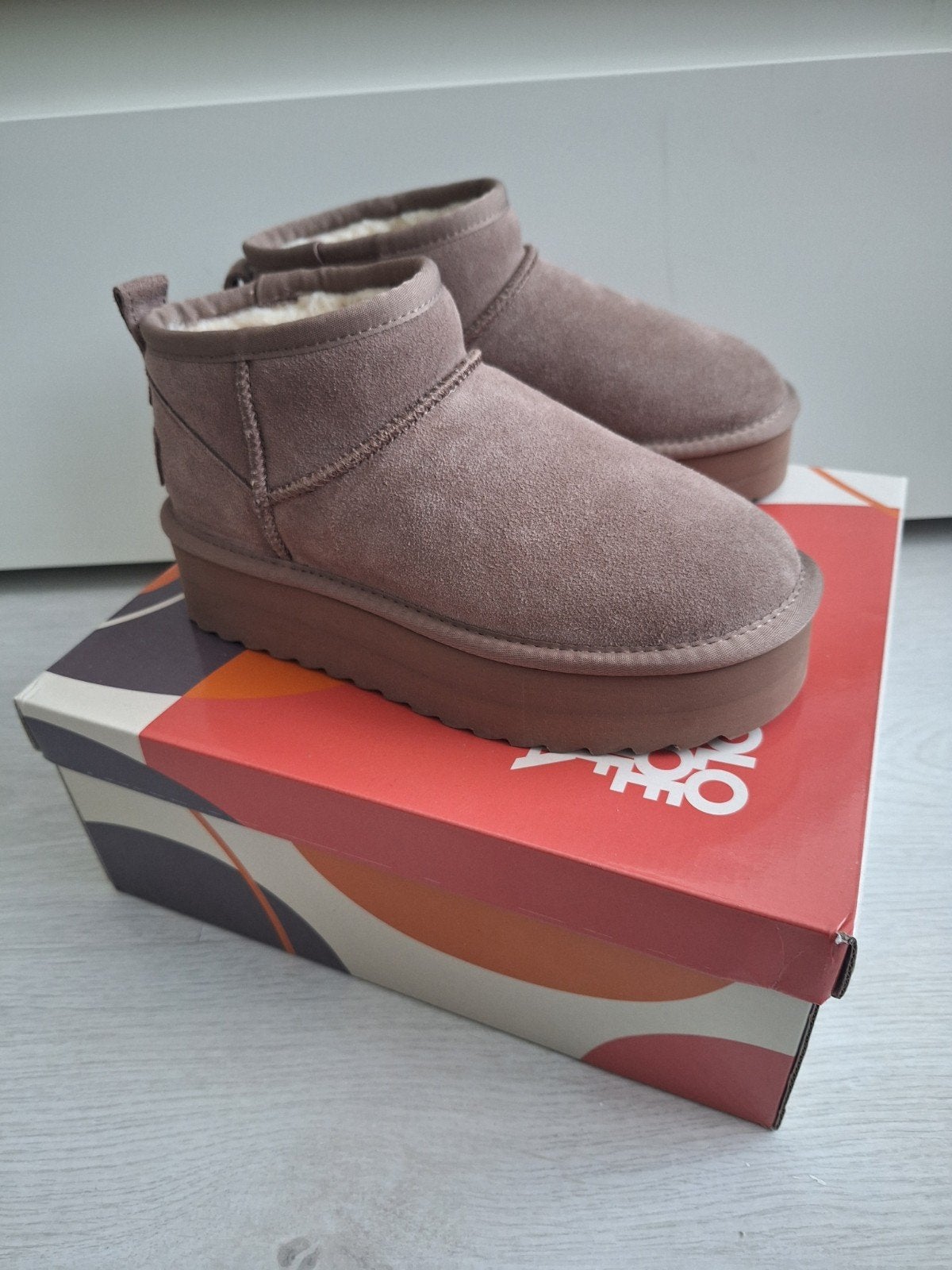 Colors of California boots enkellaarsjes maat 36 taupe, Bruin, Verzenden, Snowboots, Zo goed als nieuw