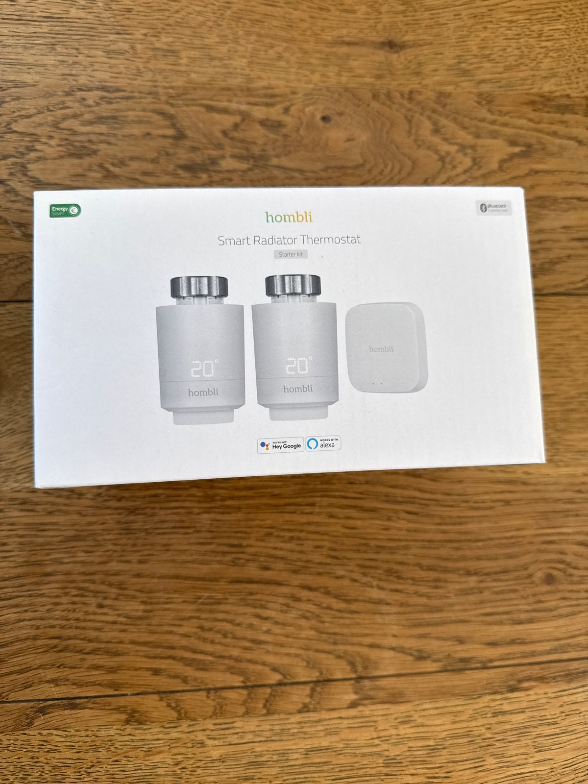 Hombli Smart Radiator Thermostat Starter Kit, Doe-het-zelf en Verbouw, Ophalen of Verzenden, Slimme thermostaat, Nieuw
