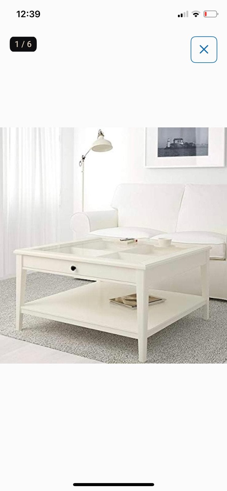 Salon kamer woonkamer tafel, Ophalen, Zo goed als nieuw