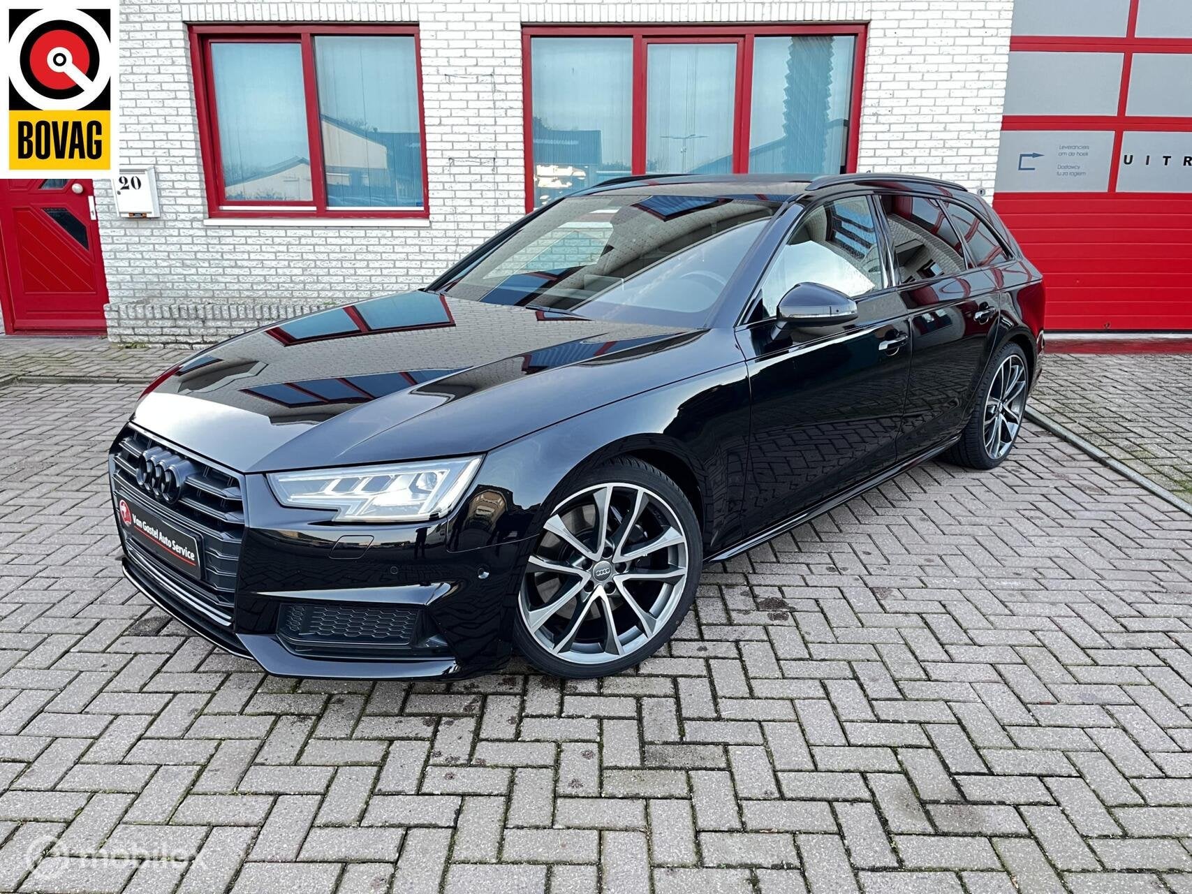 Audi S4 Avant 3.0 TFSI S4 quattro, Auto's, Gebruikt, Zwart, Automatische klimaatregeling, Zwart