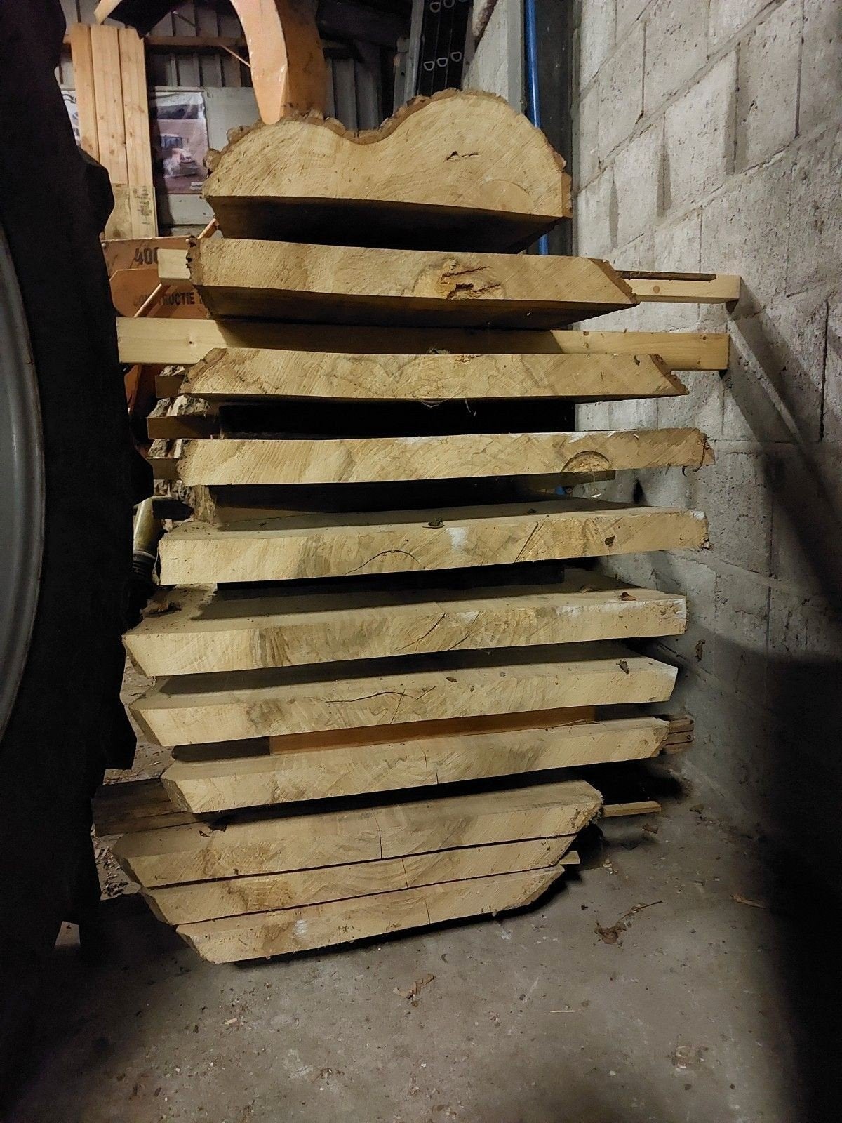 Essen schaaldelen, Ophalen of Verzenden, 200 tot 250 cm, Plank, 50 mm of meer