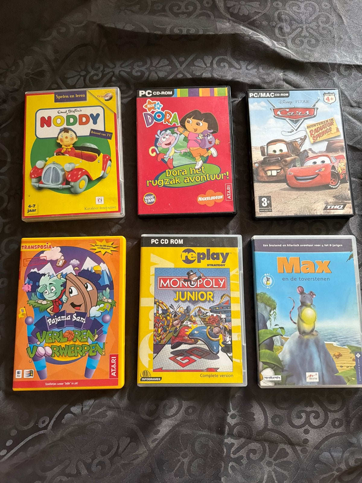 PC CD-ROM Spellen Collectie: Noddy, Dora, Cars, en meer!, Gebruikt, Verzenden, Overige genres, 1 speler