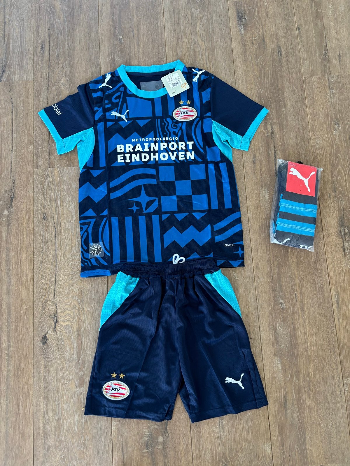 PSV Uit Tenue 2026/2027 - Nieuw (Maten 134, 146, 156), Ophalen of Verzenden, Nieuw, Set