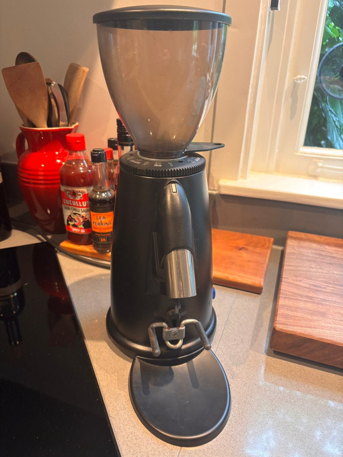 Compacte Macap M2 koffiemaler, Witgoed en Apparatuur, Ophalen, Gebruikt