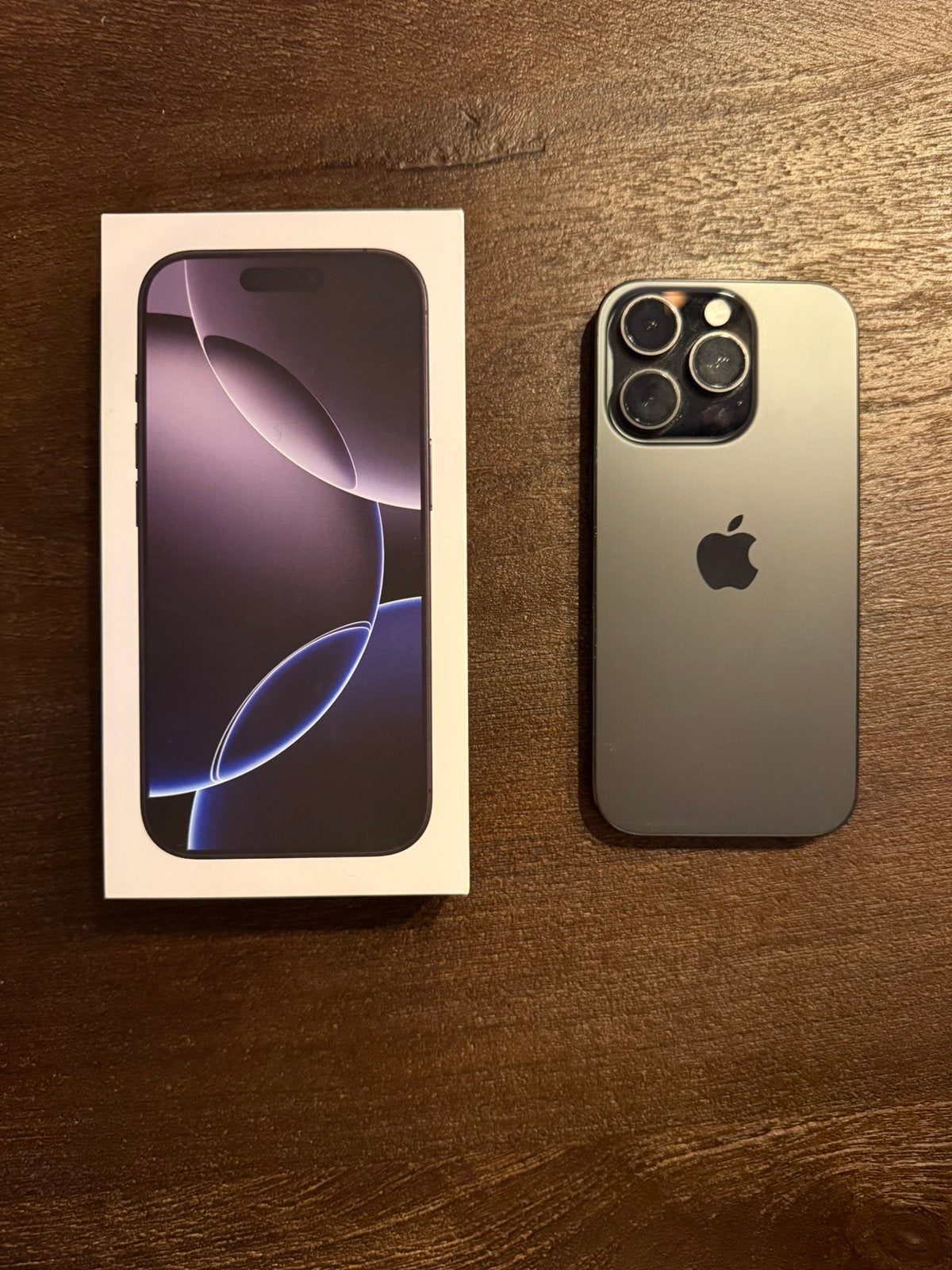 Iphone 16 pro 128GB zwart, Telecommunicatie, 128 GB, Zwart, Zo goed als nieuw, Zonder simlock