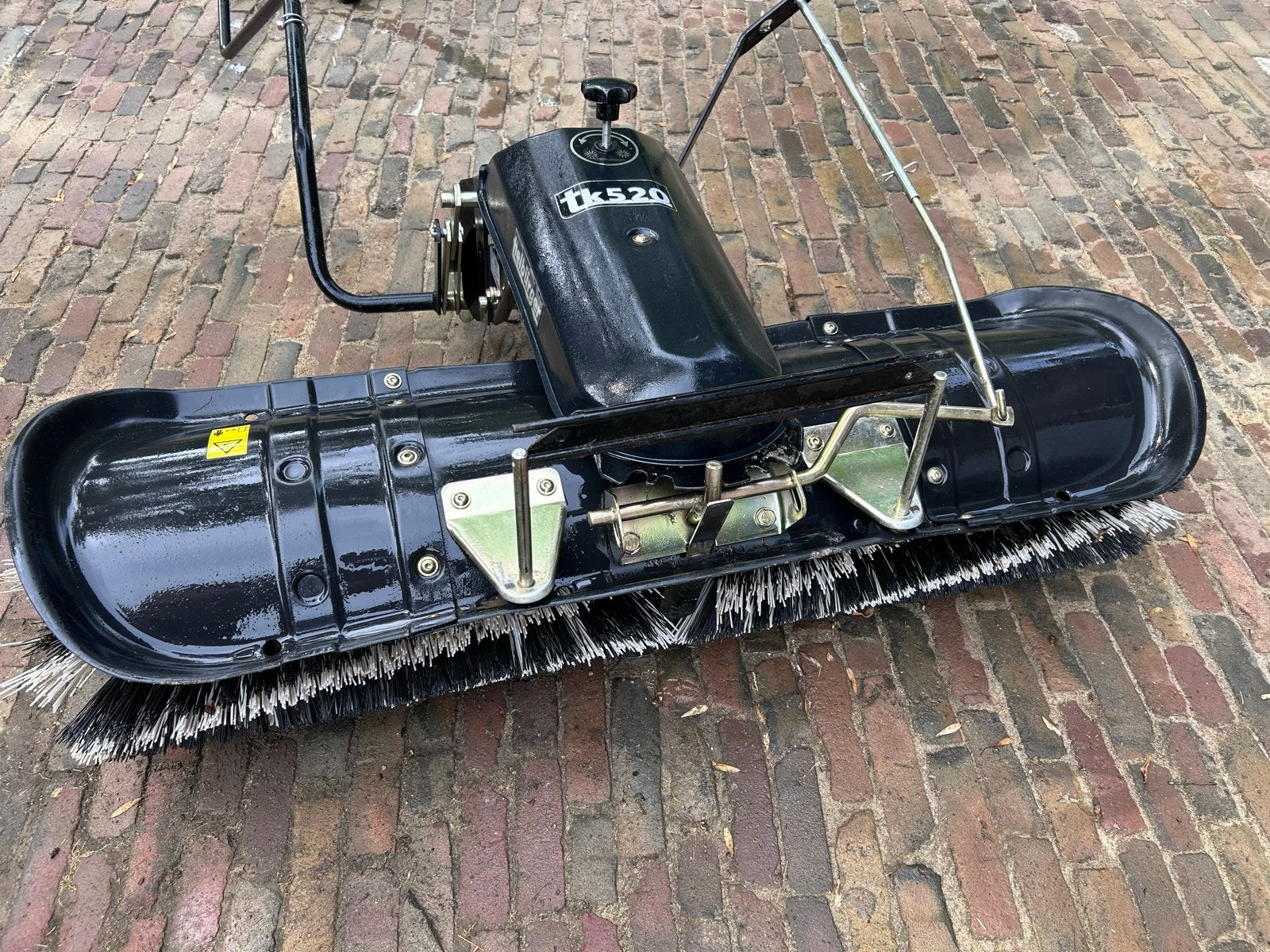 Tielbürger tk520 veegmachine met opvangbak, Tuin en Terras, Veegmachines, Gebruikt, Ophalen