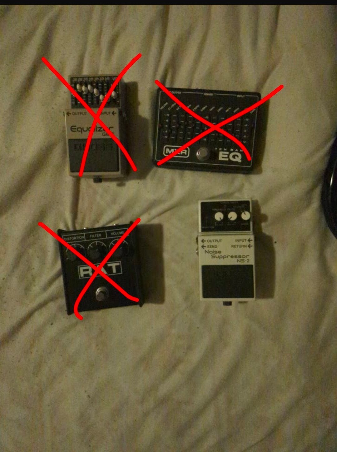 Meerdere effect pedalen, Ophalen of Verzenden, Zo goed als nieuw, Equalizer