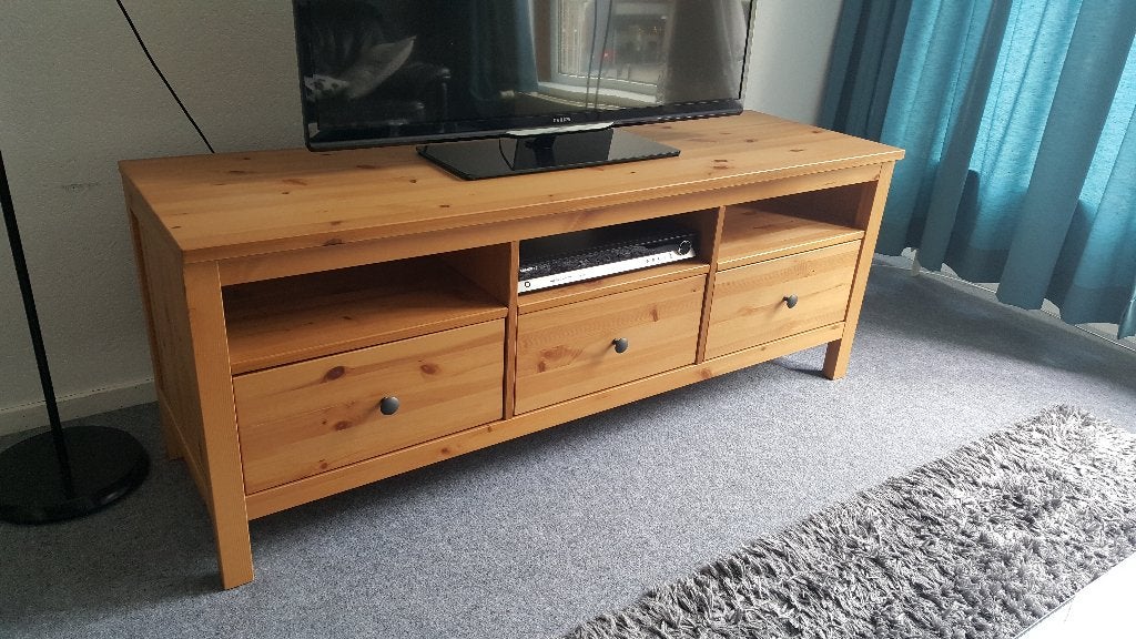 TV meubel, Huis en Inrichting, Kasten | Televisiemeubels, Ophalen, 100 tot 150 cm, Zo goed als nieuw, Minder dan 100 cm