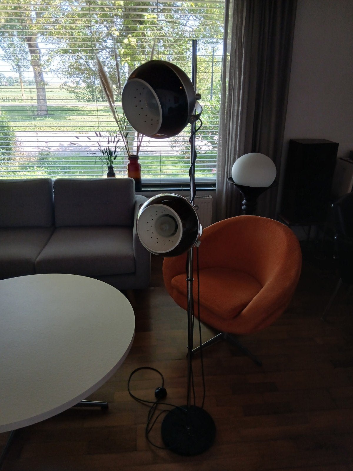 Vintage vloerlamp Dijkstra, Ophalen, Gebruikt, 150 tot 200 cm