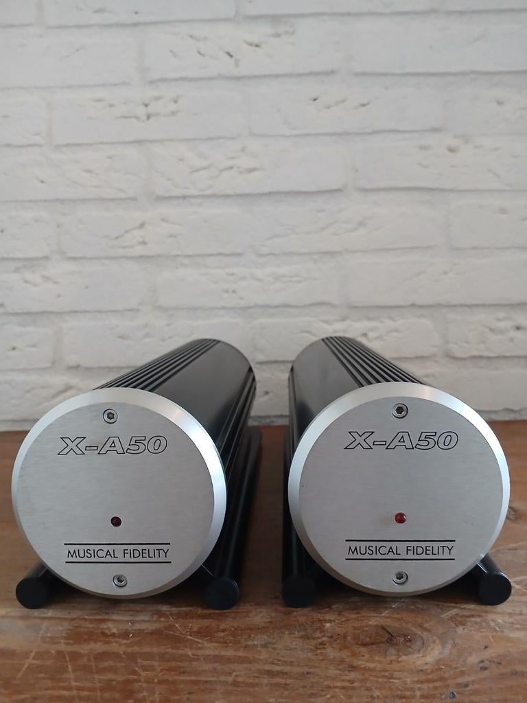Musical Fidelity X-A50, Ophalen of Verzenden, Gebruikt, 120 watt of meer, Overige merken