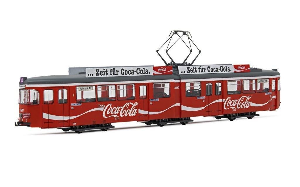 Rivarossi HR2861 - Heidelberger Straßenbahn, Typ Duewag Gt6,, Overige merken, Info@model-engineering.nl, Treinset, Gelijkstroom