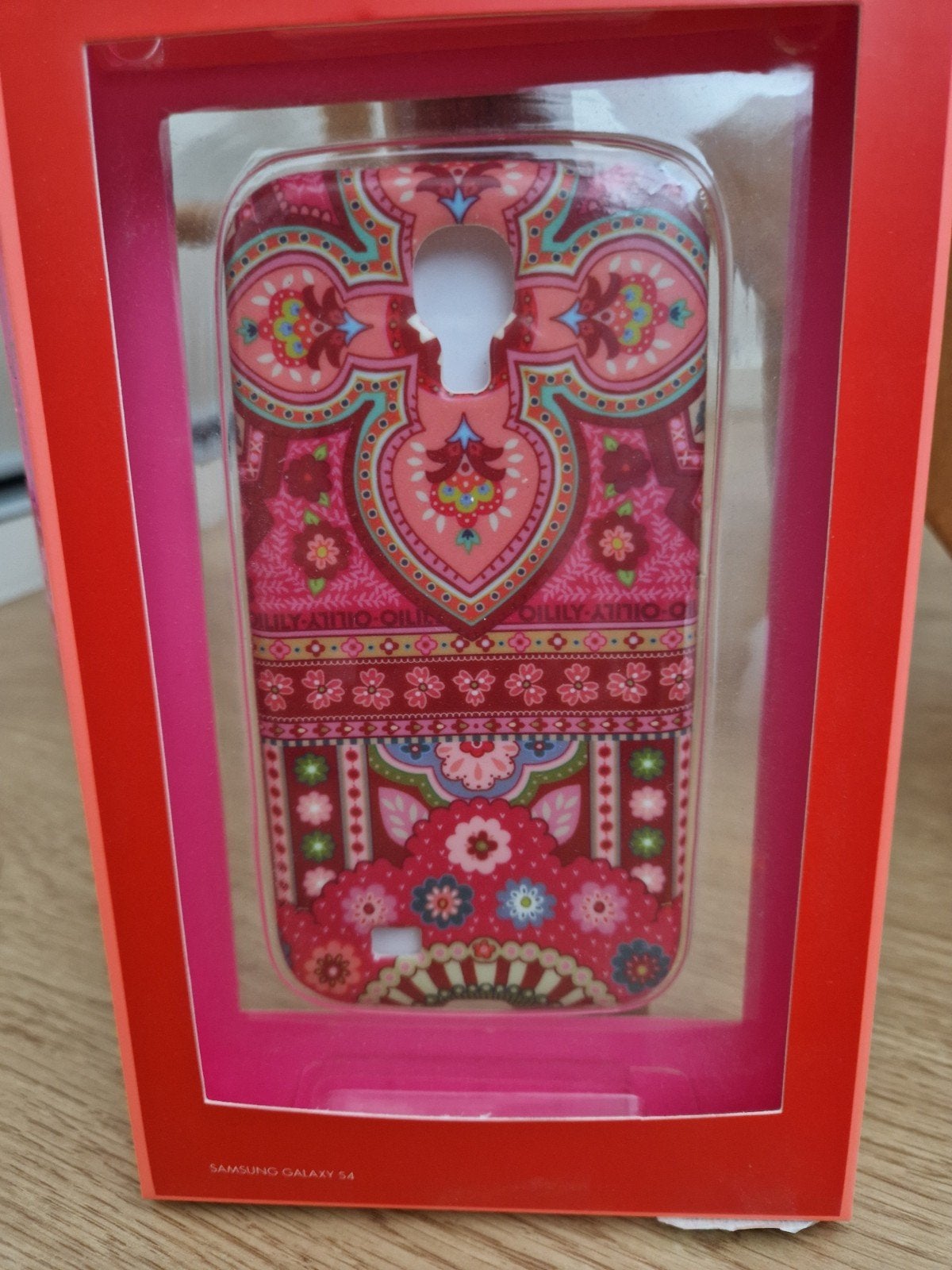Oilily Telefoonhoesje Cover Samsung S4 Roze Rood Kleurrijk, Ophalen of Verzenden, Nieuw, Galaxy S4, Frontje of Cover