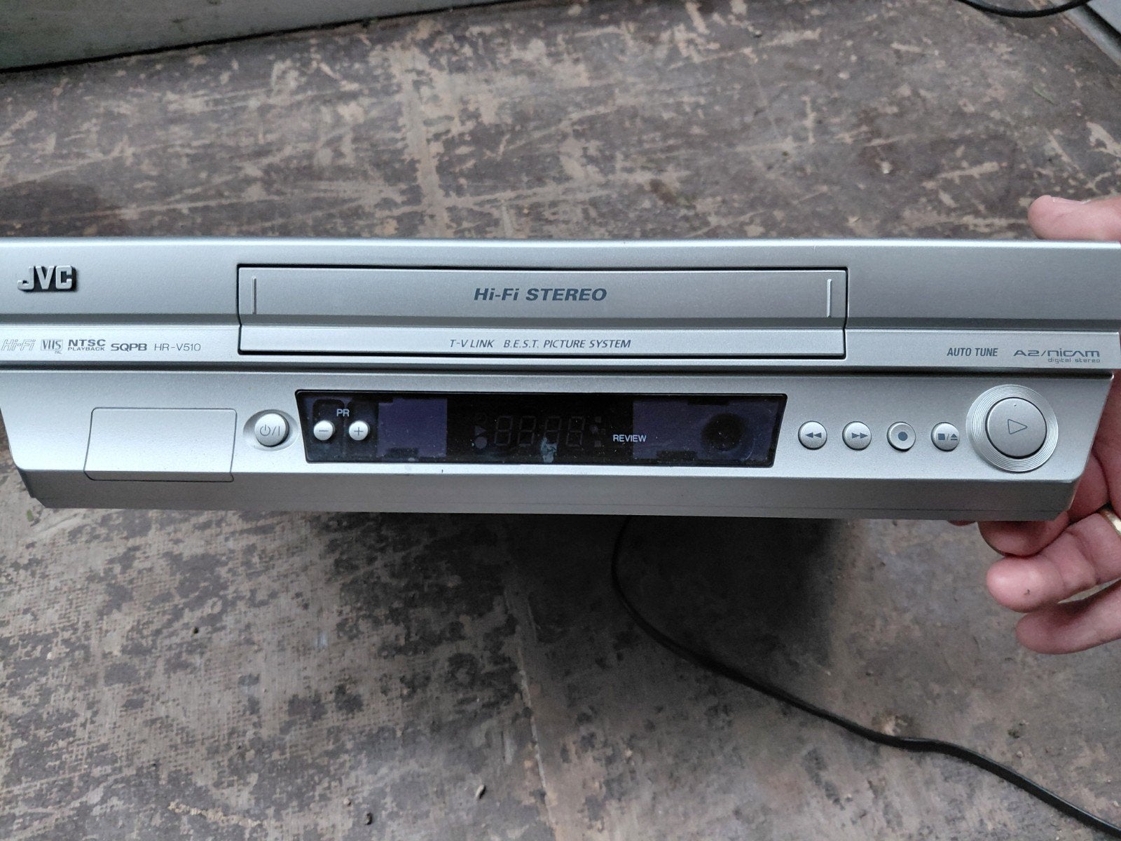 JVC HR-V810 Hi-Fi Stereo VHS-speler met afstandsbediening, Ophalen, Gebruikt, VHS-speler of -recorder