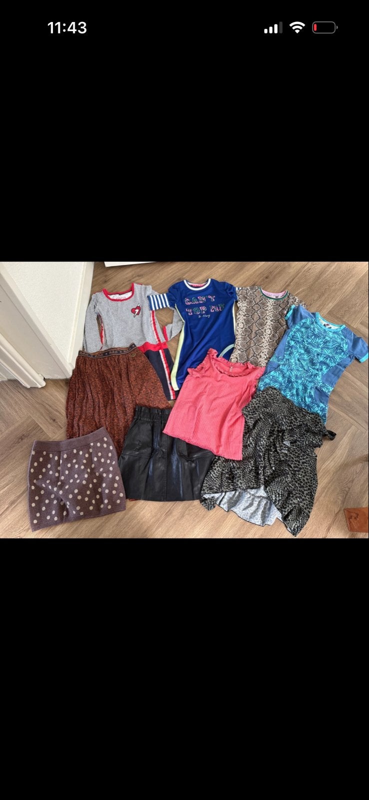 Meisjeskleding pakket - Jurken, rokken en topjes, Ophalen of Verzenden, Gebruikt, Meisje, Setje