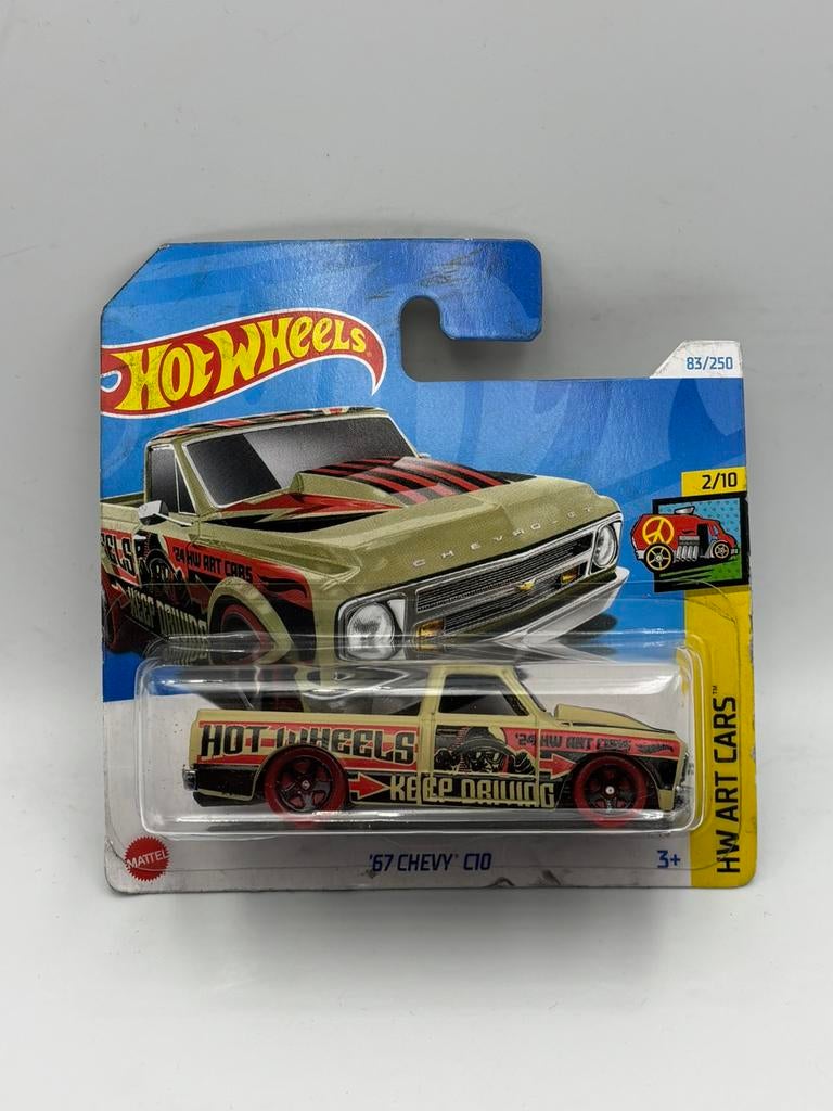 Hot Wheels ‘67 Chevy C10, Ophalen of Verzenden, Zo goed als nieuw, Auto
