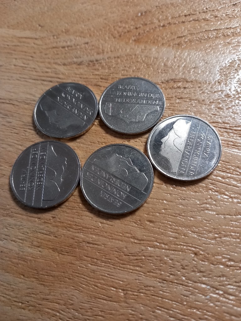 Beatrix Guldens, Ophalen of Verzenden, Koningin Beatrix, 1 gulden, Losse munt