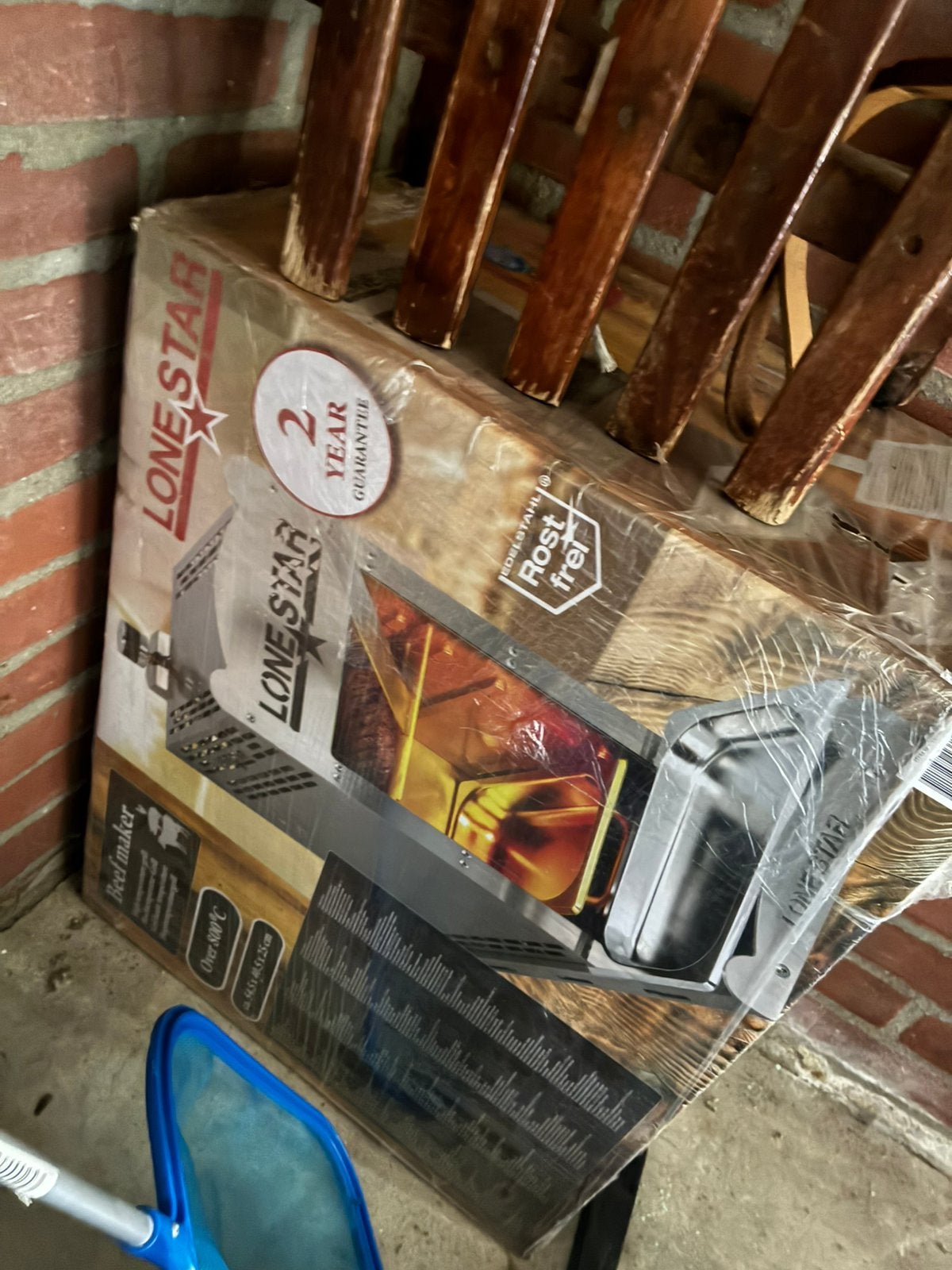 Grill lone star, Ophalen of Verzenden, Zo goed als nieuw