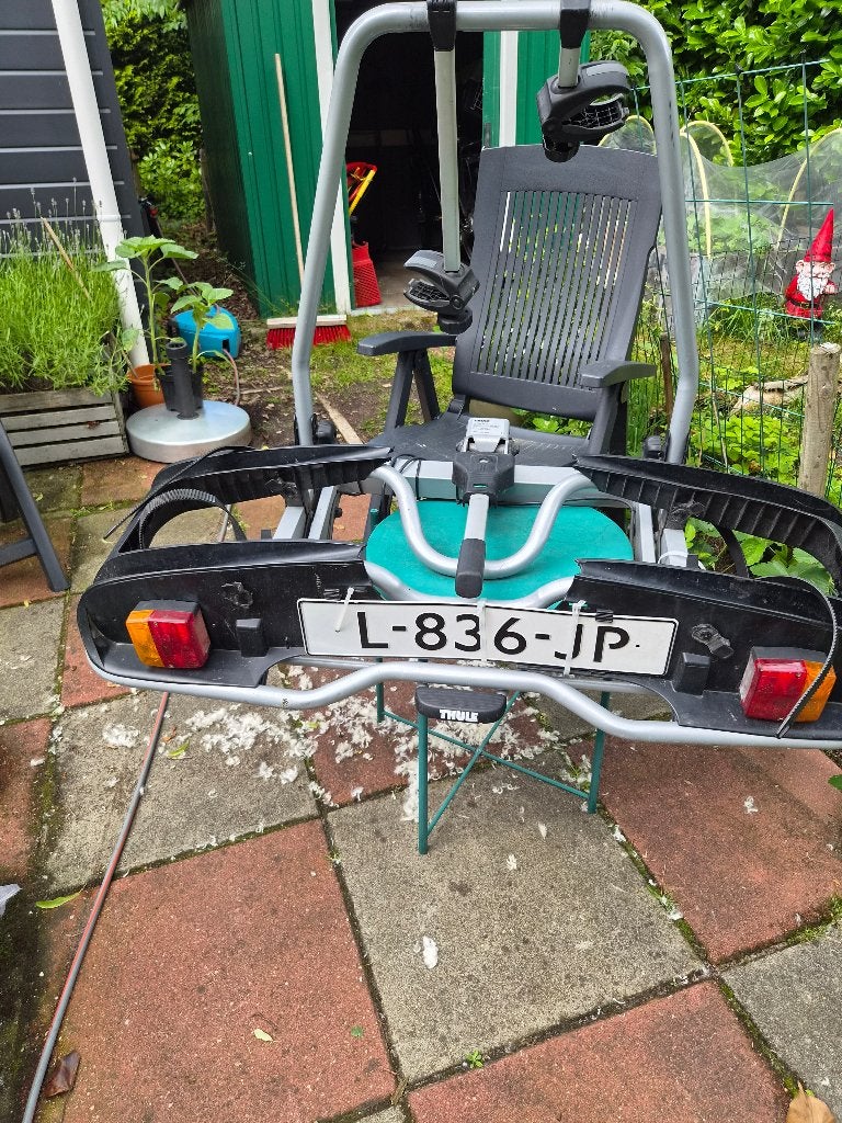 Thule EP 916 fietsendrager, Ophalen, Gebruikt, 2 fietsen, Trekhaakdrager