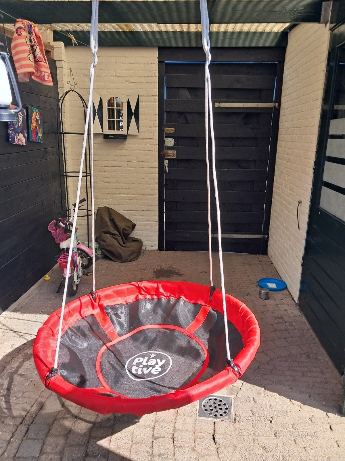 Vogelnest schommel, Ophalen of Verzenden, Zo goed als nieuw, Schommel