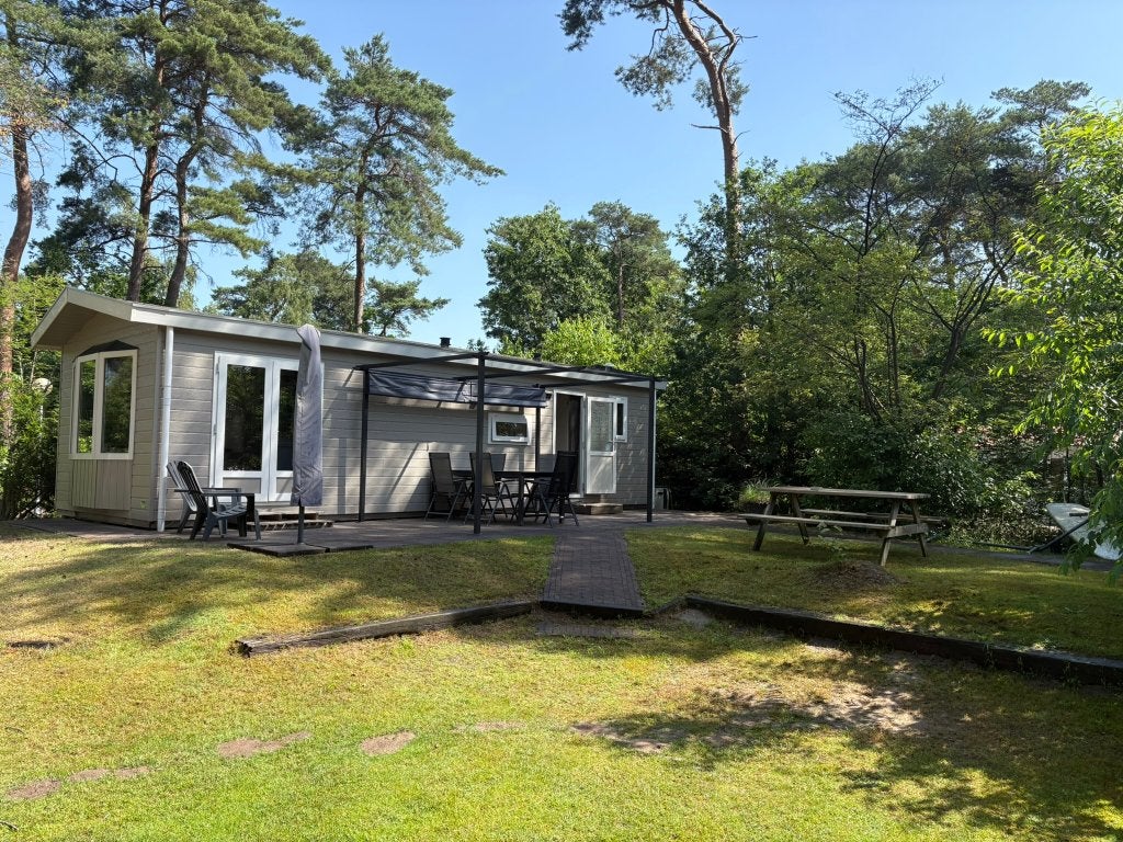 Te koop: 5-persoons chalet op Camping Krieghuusbelten AIRCO, 2 slaapkamers, Overijssel, Verkoop zonder makelaar, Chalet