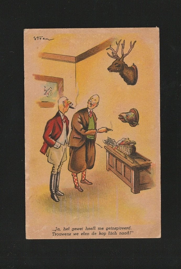 Sport Jacht  illu Pax Steen B06-15, Verzamelen, Ophalen of Verzenden, 1920 tot 1940, Ongelopen