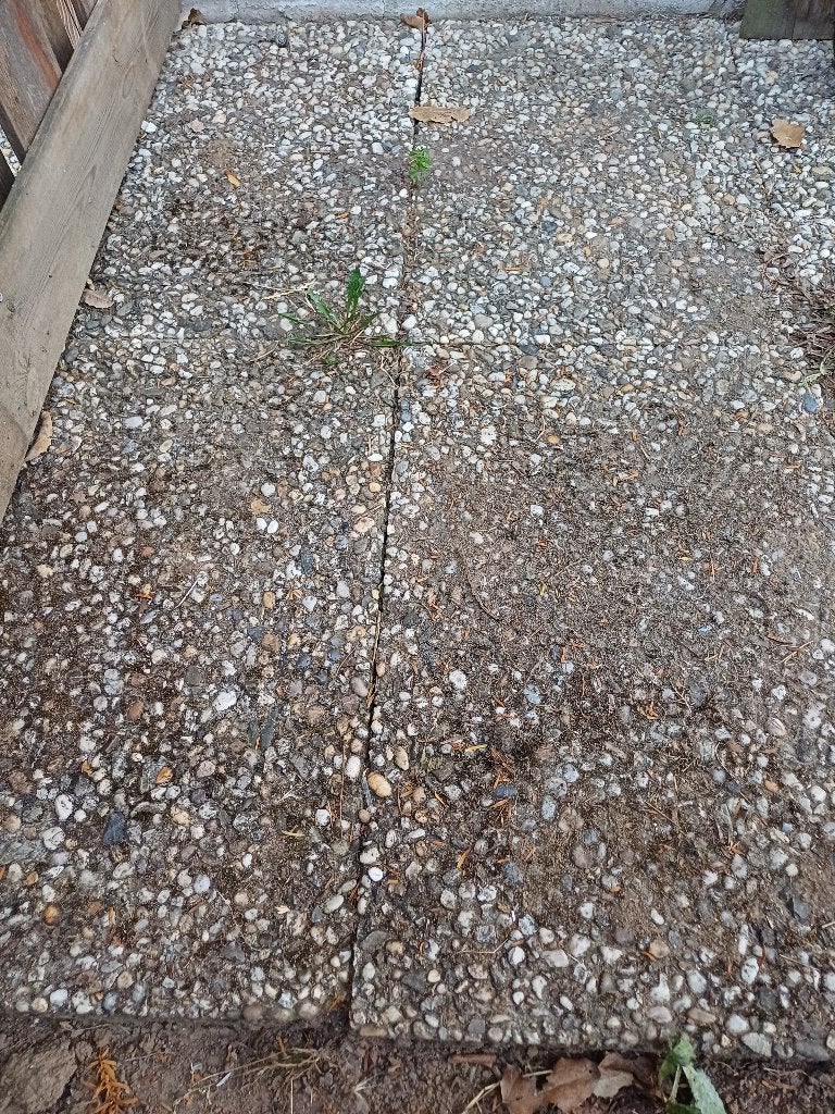 Grindtegels 40x60, Ophalen, Gebruikt, Beton, Terrastegels