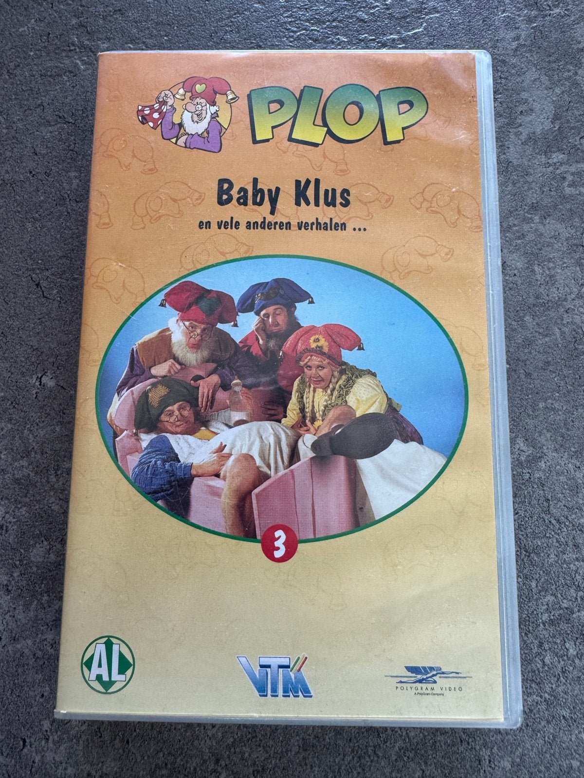 Kabouter Plop - Baby Klus VHS, Gebruikt, Alle leeftijden, Kinderprogramma's en -films, Ophalen of Verzenden
