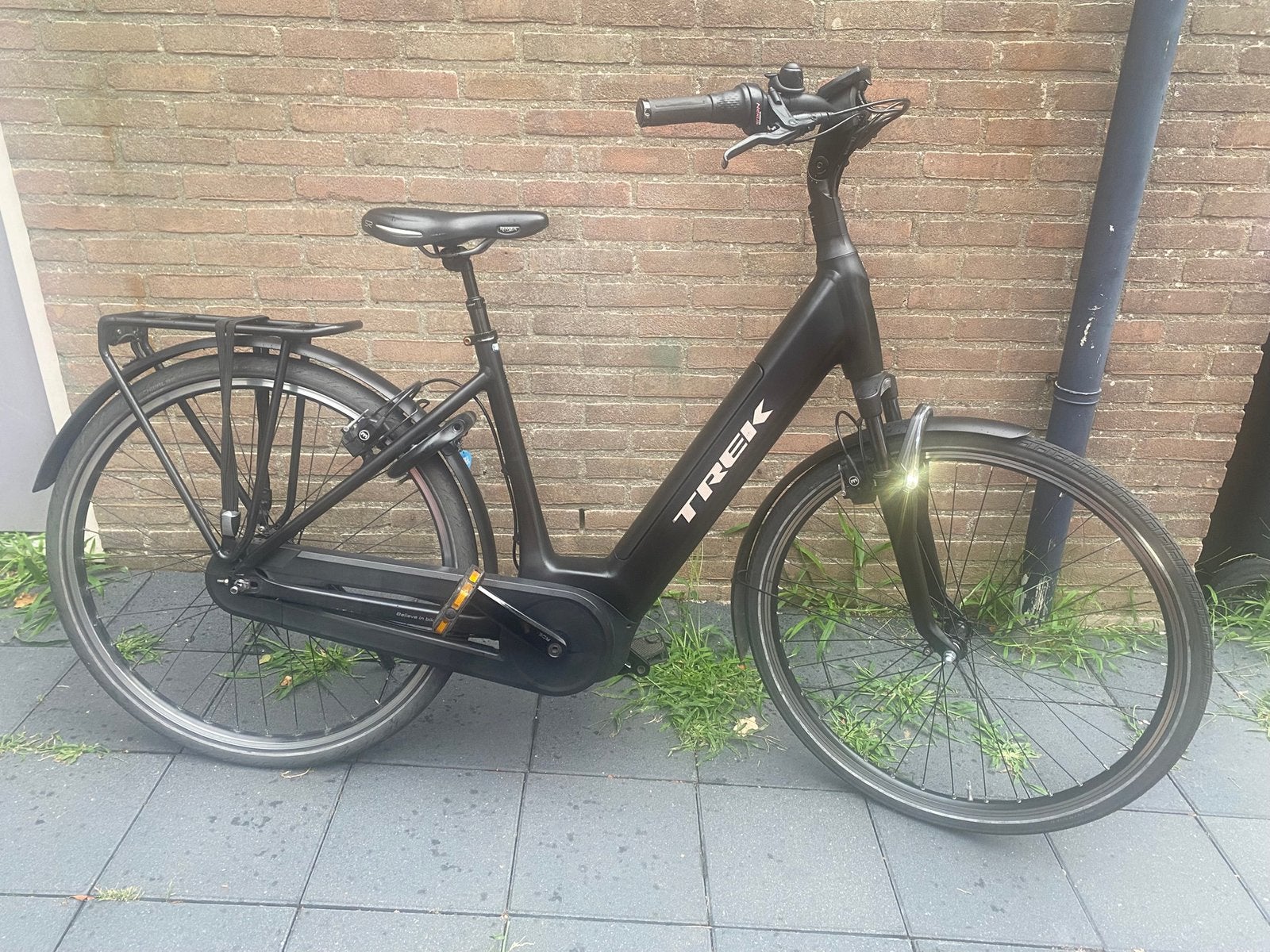 Trek LM5+ dames E-bike maat 50cm, Gebruikt, Velgrem, Versnellingen, 50 tot 53 cm