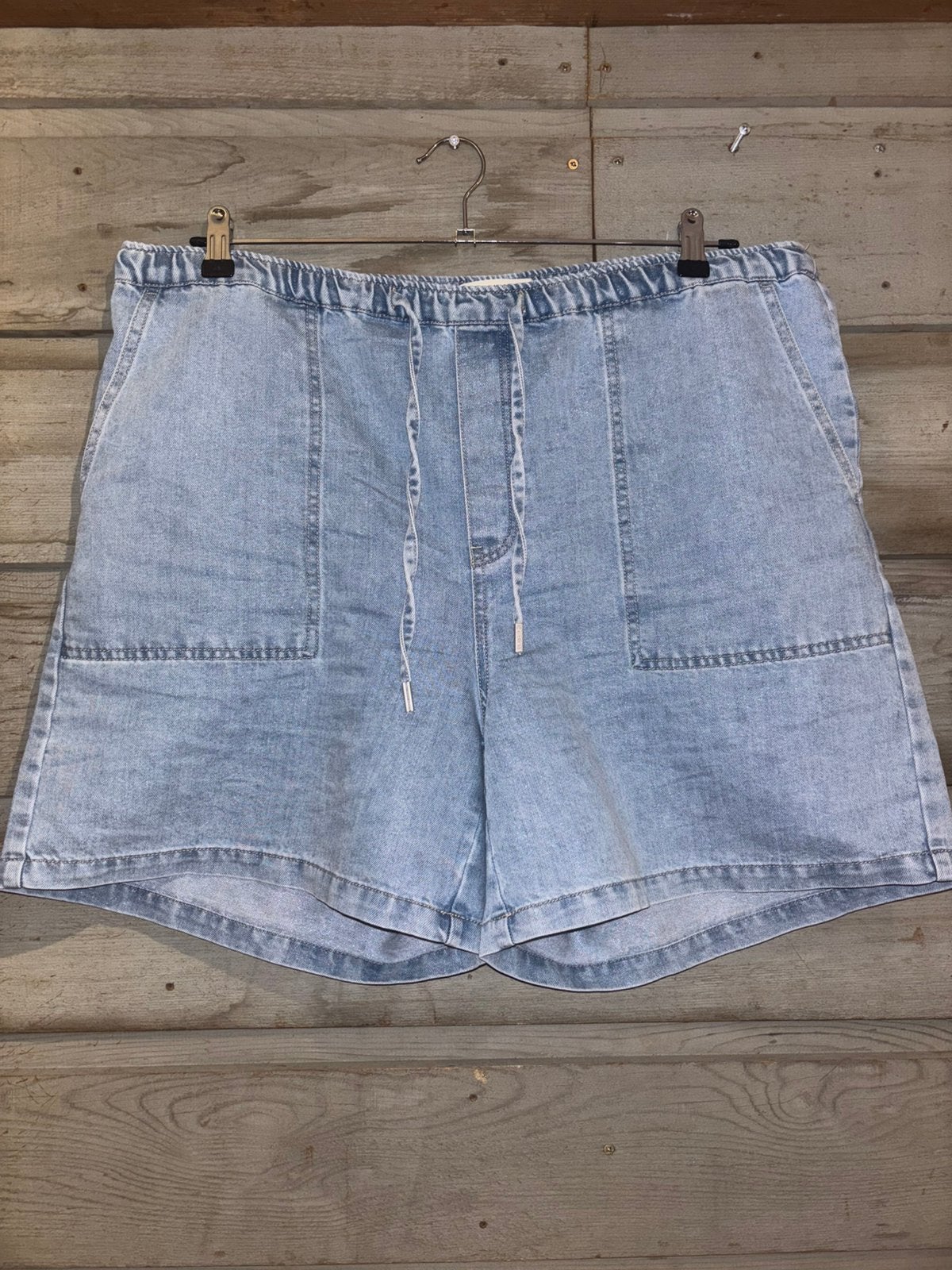 Korte spijkerbroek, Kleding | Dames, Ophalen of Verzenden, Nieuw, Blauw