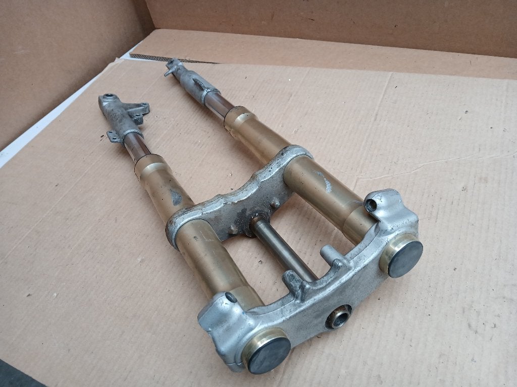 Motorhispania RX50 voorvork RX 50 Derbi GPR GPR50, Ophalen, Gebruikt