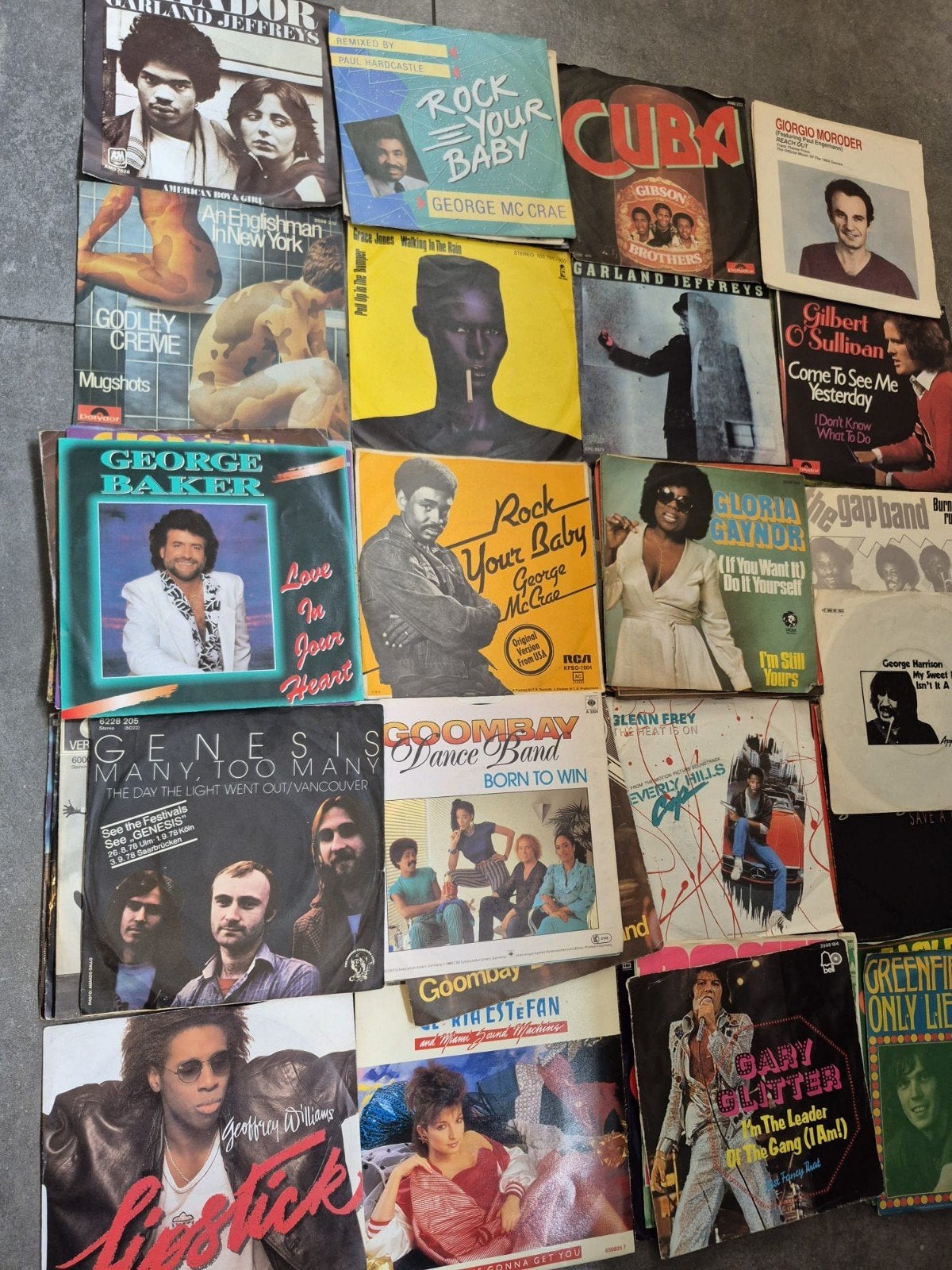 Foto 3 van Grote collectie 1245 stuks 7 inch vinyl singles- pop, rock..