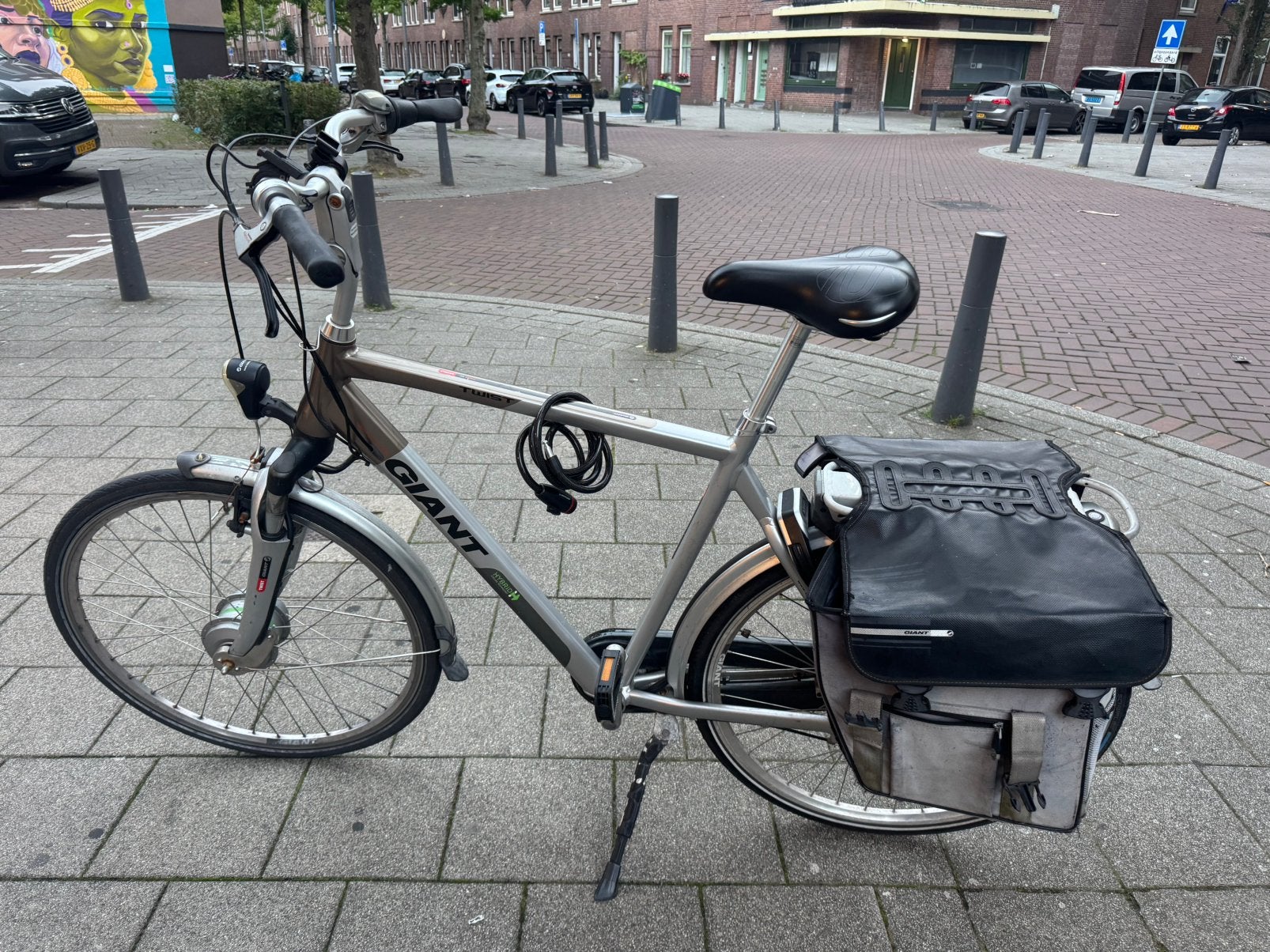 Giant Twist go double XL fiets, Fietsen en Brommers, Elektrische fietsen, Gebruikt, 59 cm of meer, 50 km per accu of meer, Giant
