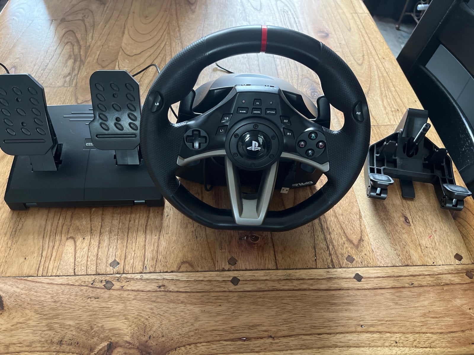 Hori Apex Racestuur - Officieel Gelicentieerd - PC / PS4 / P, Spelcomputers en Games, Spelcomputers | Sony PlayStation Consoles | Accessoires