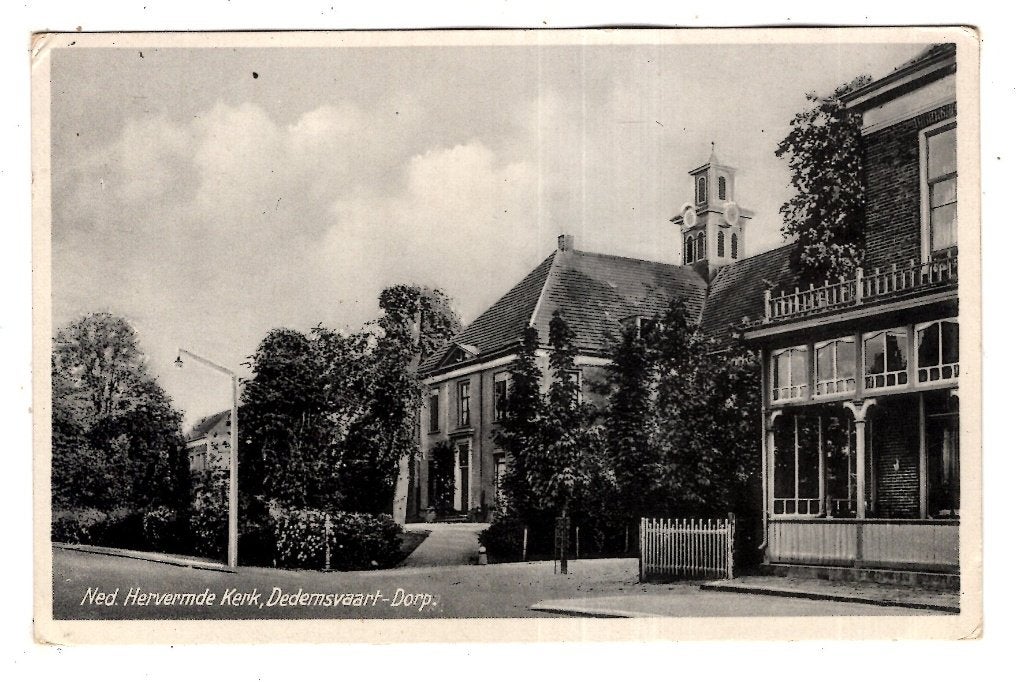 Dedemsvaart Dorp 1937, Ophalen of Verzenden, 1920 tot 1940, Gelopen, Overijssel
