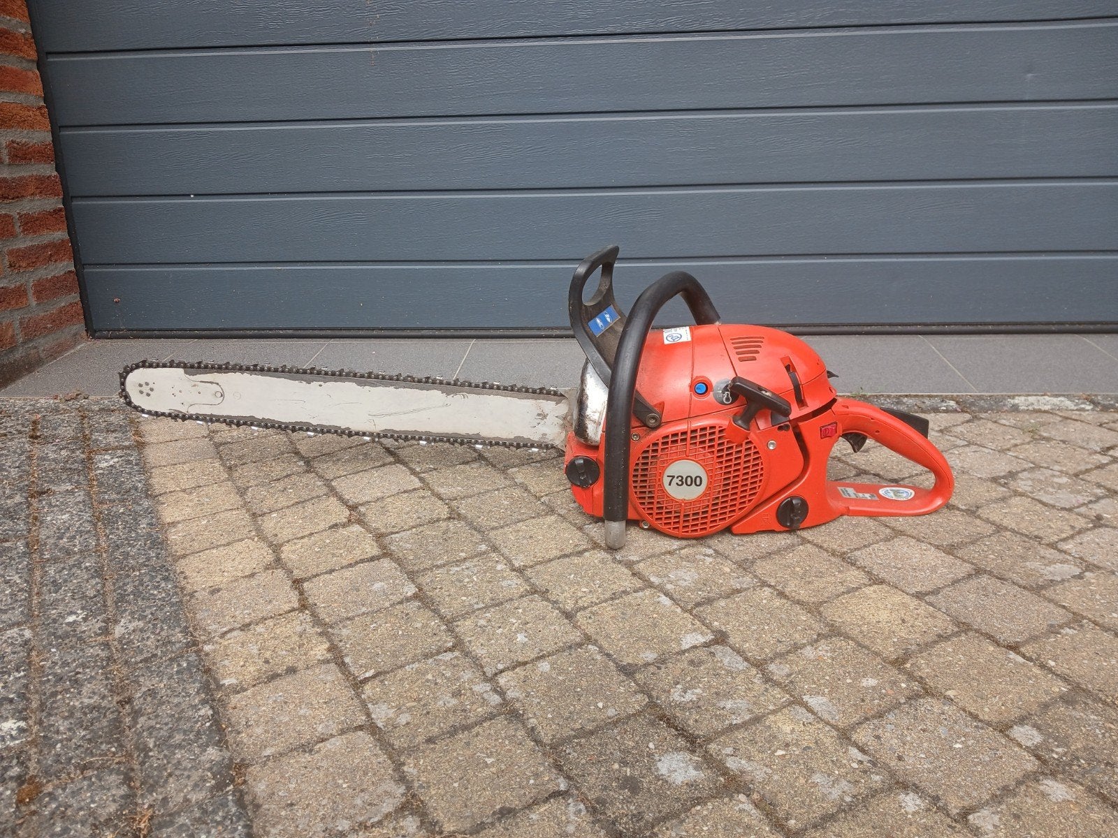 Dolmar PS-7300 Motorzaag met extra kettingen en zaagbladen, Ophalen, Gebruikt, Dolmar