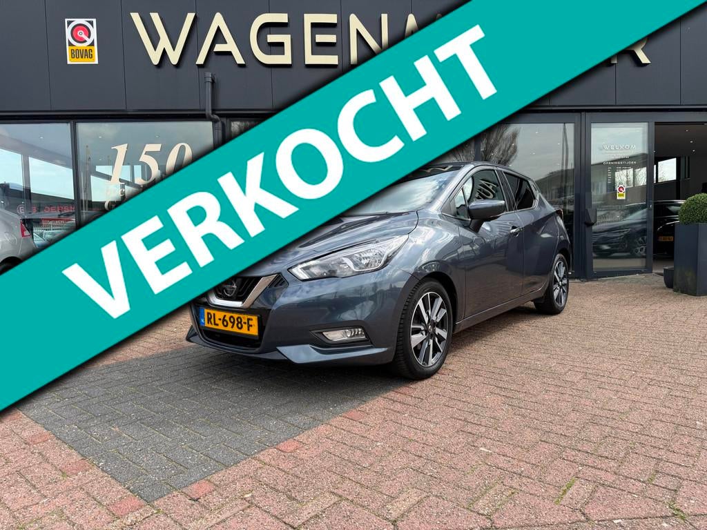 Nissan Micra 0.9 IG-T N-Connecta Clima|Cruise|NAVI|Camera, Voorwielaandrijving, Stof, Euro 6, 525 kg