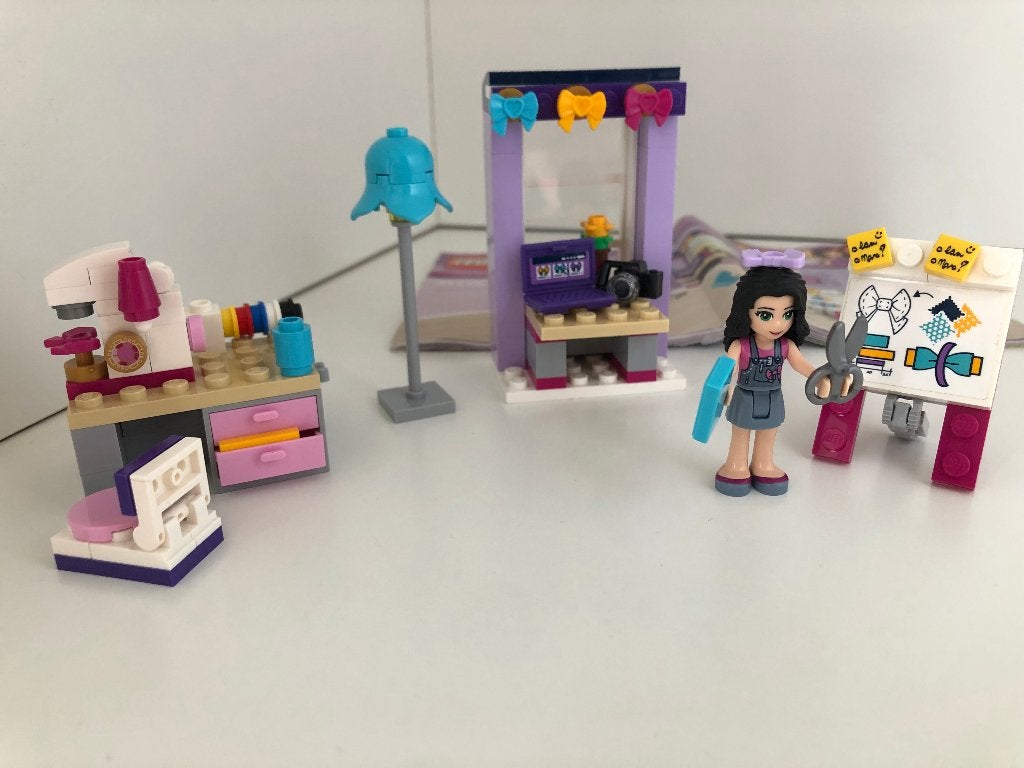 Lego Friends : Emma's Atelier 41115, Lego, Friends, Ophalen of Verzenden, Zo goed als nieuw