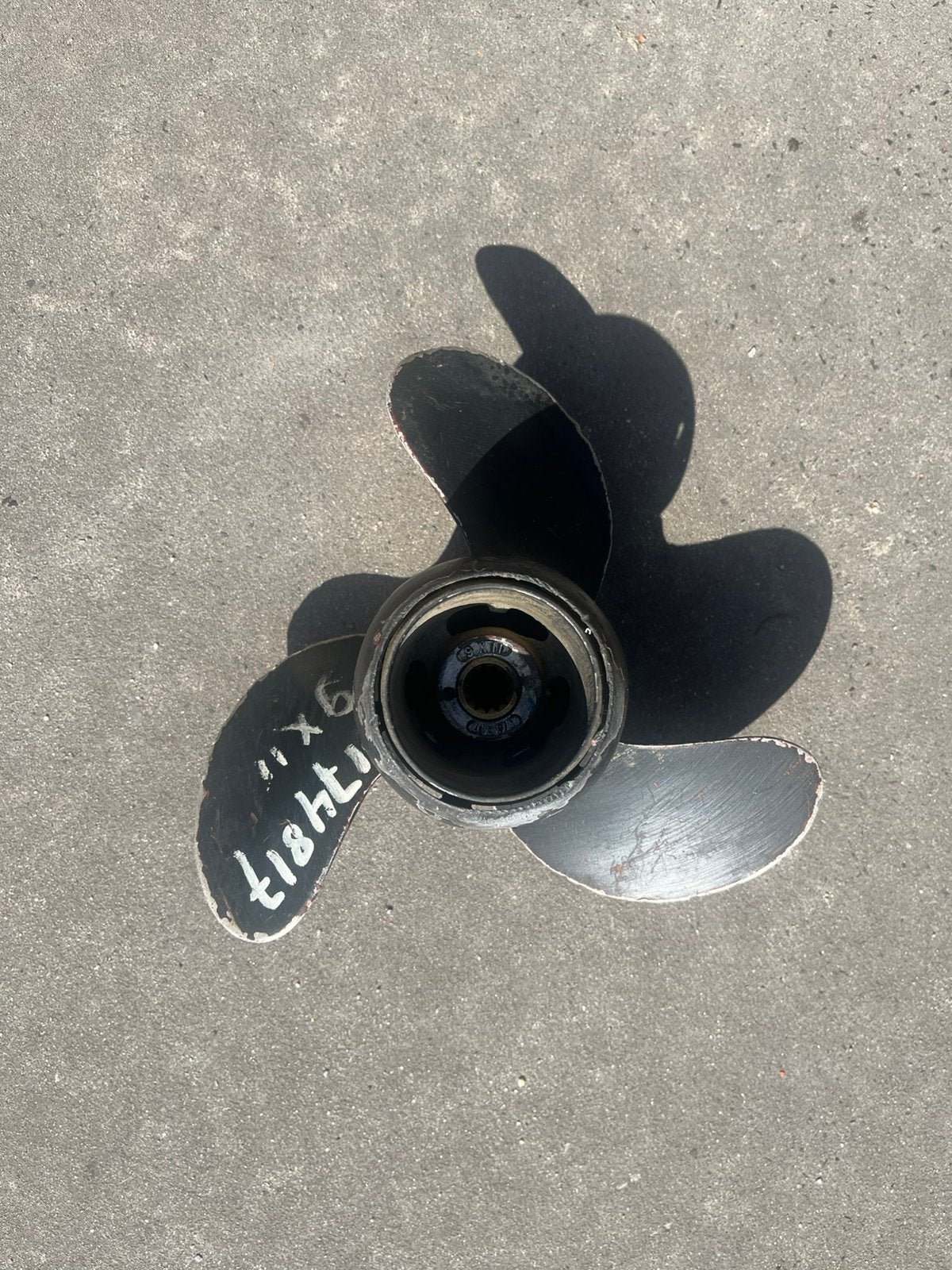 Schroef propeller johnson 9.9 15 pk  174817, Watersport en Boten, Ophalen of Verzenden, Zo goed als nieuw, Motor en Techniek