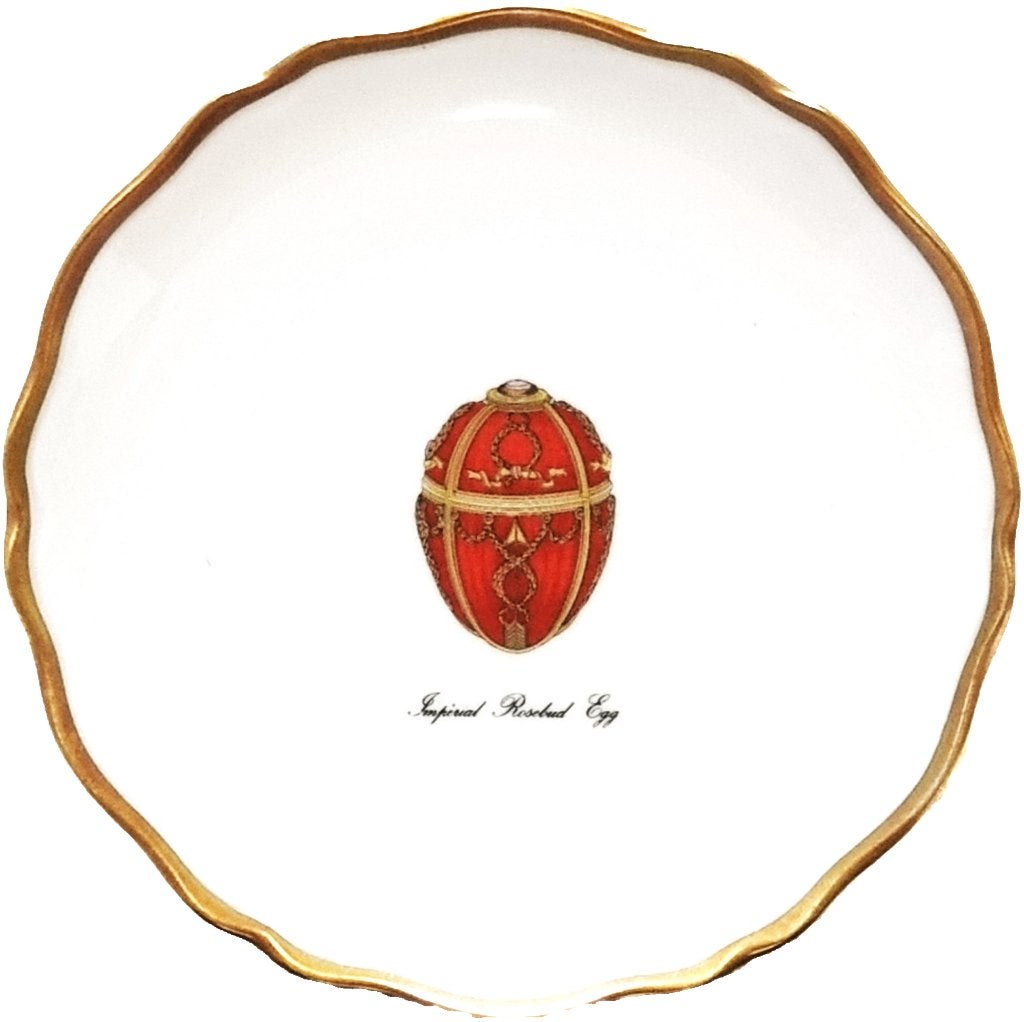 Faberge bordje in Limoges porselein., Ophalen of Verzenden, Zo goed als nieuw, Porselein, Bord of Schaal