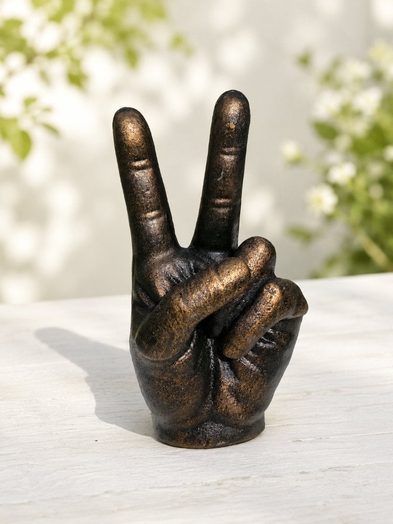 VREDESTEKEN HAND / VREDE / V TEKEN